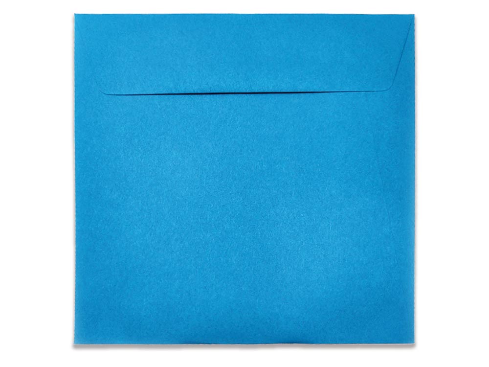Enveloppe carrée 16,5 cm x 16,5 cm pour cartes postales rondes